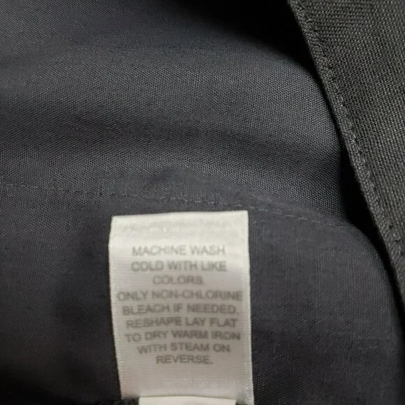 J Jill Linen Stretch Pants Womens 14 Petite Gray High Rise Trouser Pull On - Picture 10 of 10